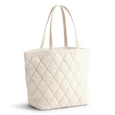 Vera Bradley Women's Outlet Ultralight Grand Tote Bag Pumice Stone | Target