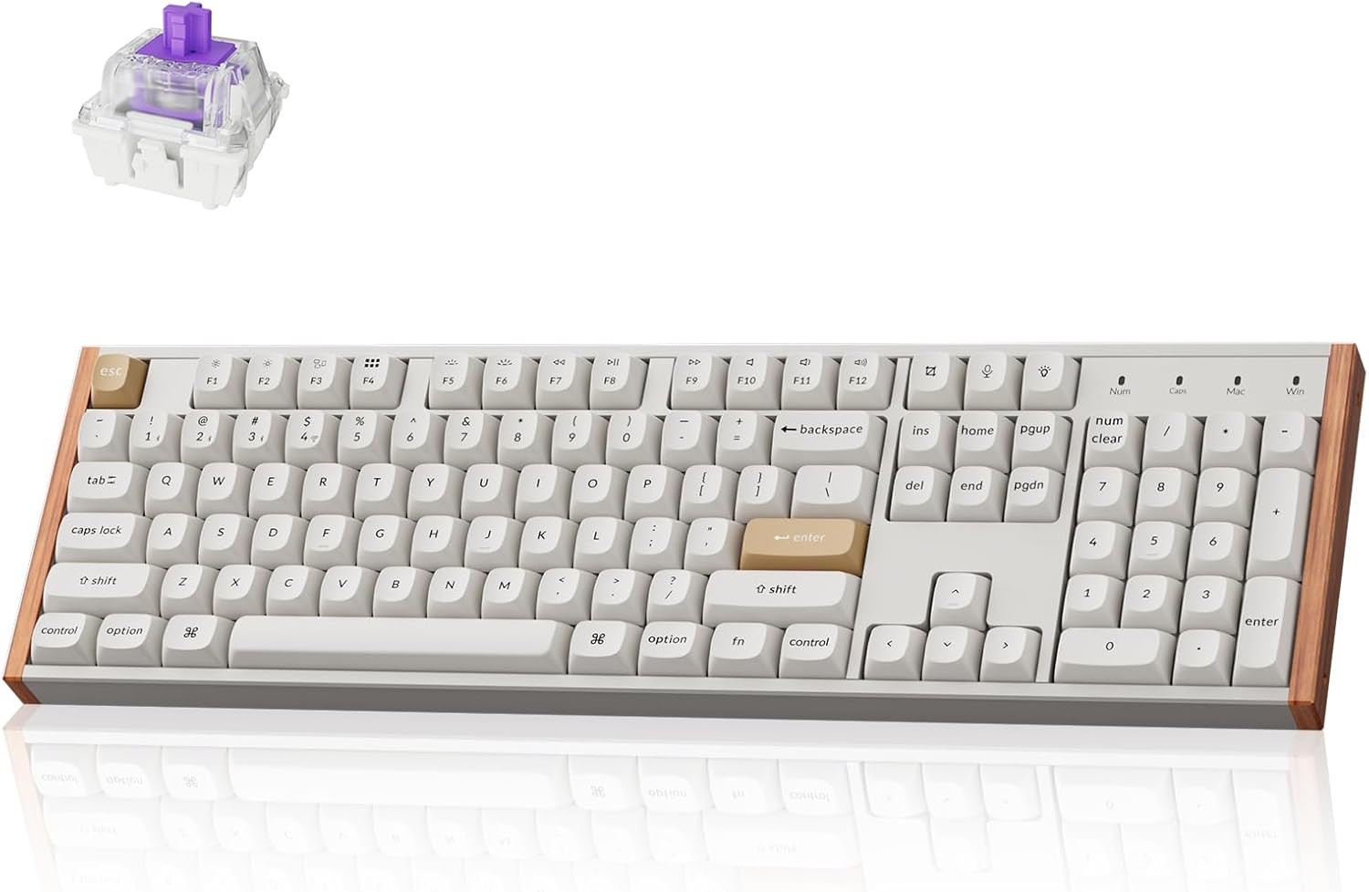 Keychron K10 HE Hall Effect Keyboard Wireless, Magnetic Switch Hot Swappable, Adjustable Actuatio... | Amazon (US)