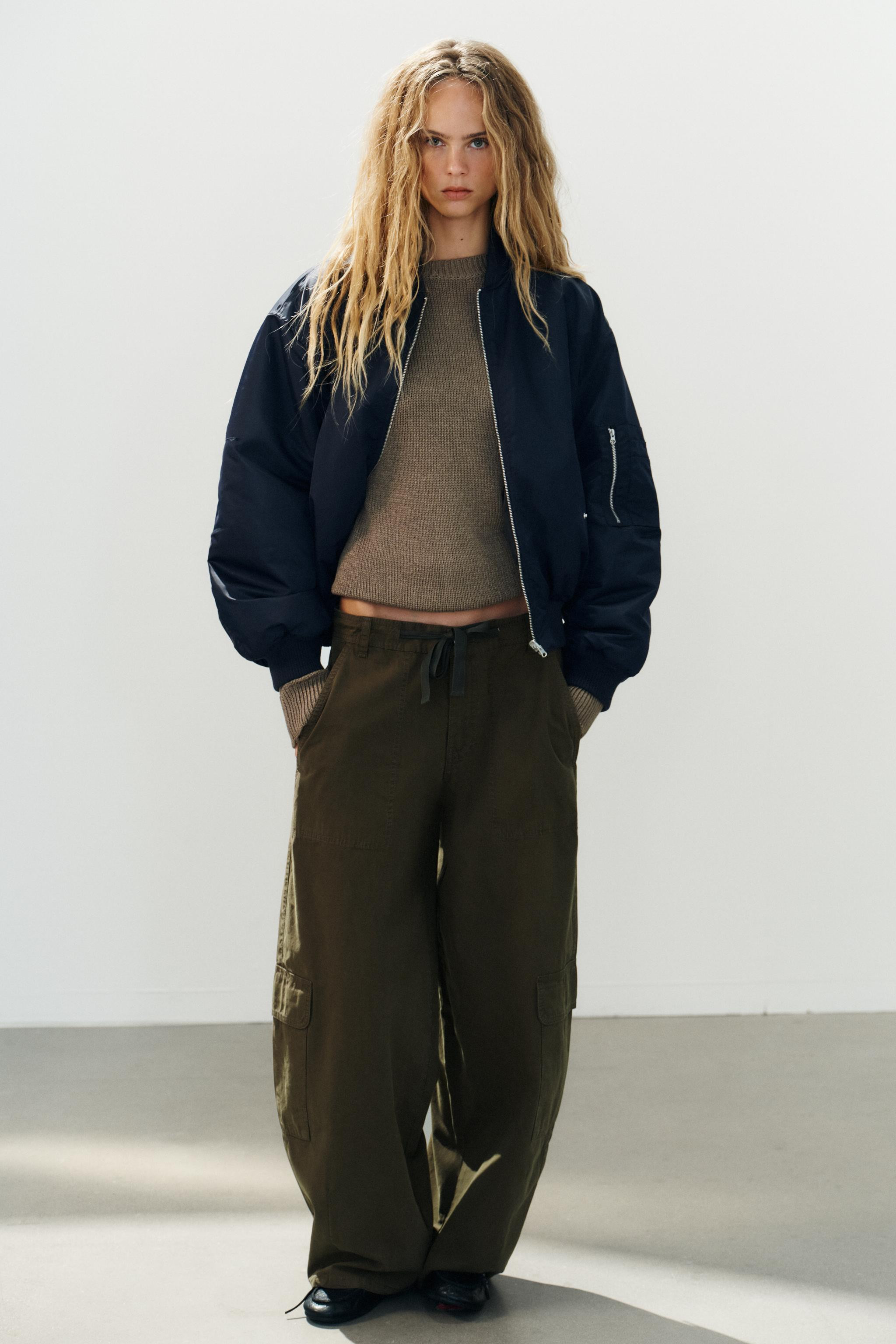REVERSIBLE OVERSIZED BOMBER JACKET | Zara US