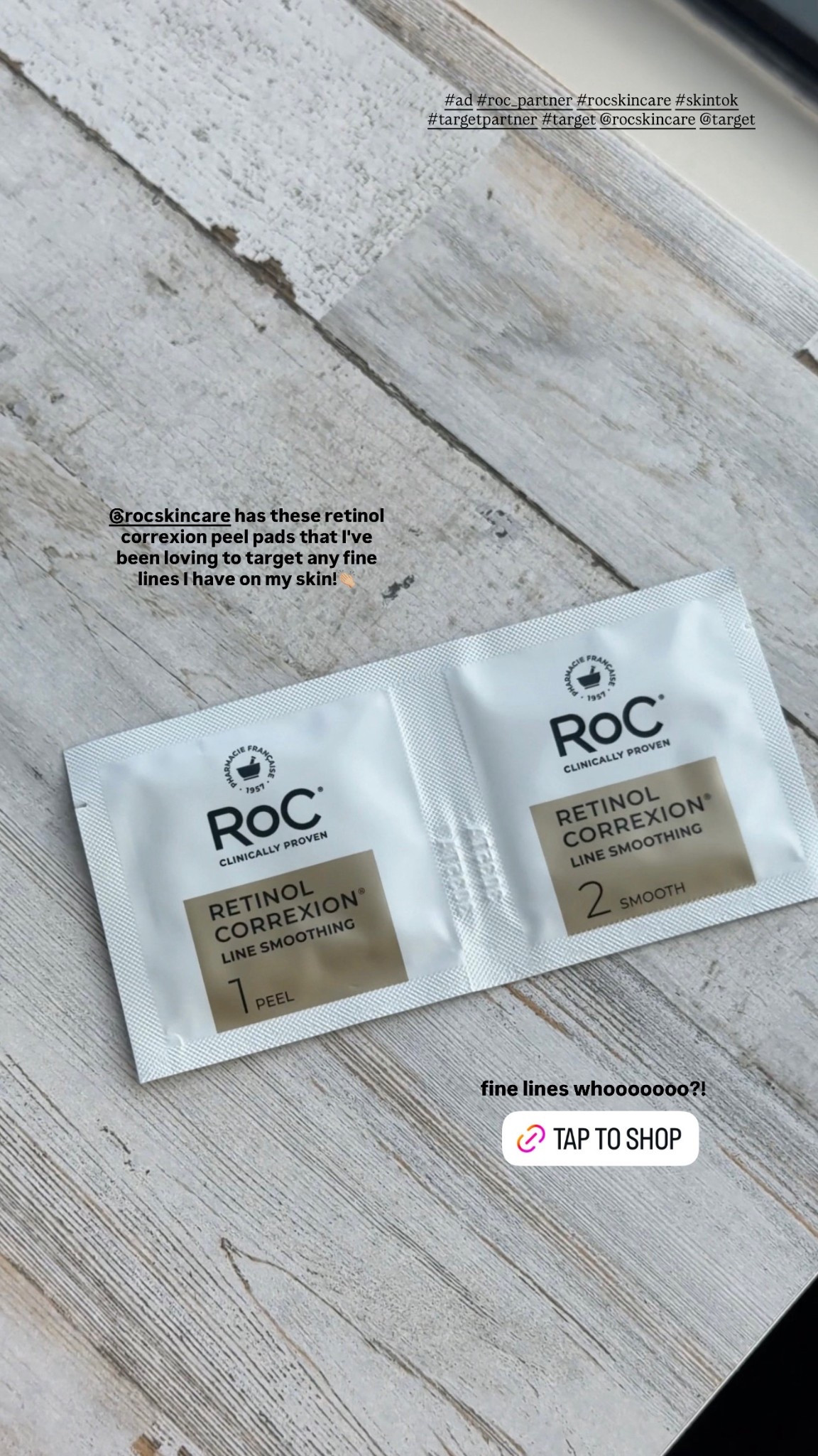 #ad As I get older I’m all about anti-aging products, especially ones that are easy to use👏🏼 comment LINK for a link to the peel pads!

picked up the @rocskincare Retinol Correxion Line Smoothing Pads and they’ve been in rotation 1-2 times a week! I’ll keep you guys updated on how my skin does furthermore!  #roc_partner #rocskincare #skintok #targetpartner target liketkit @shop.ltk @target https://liketk.it/5XFnT