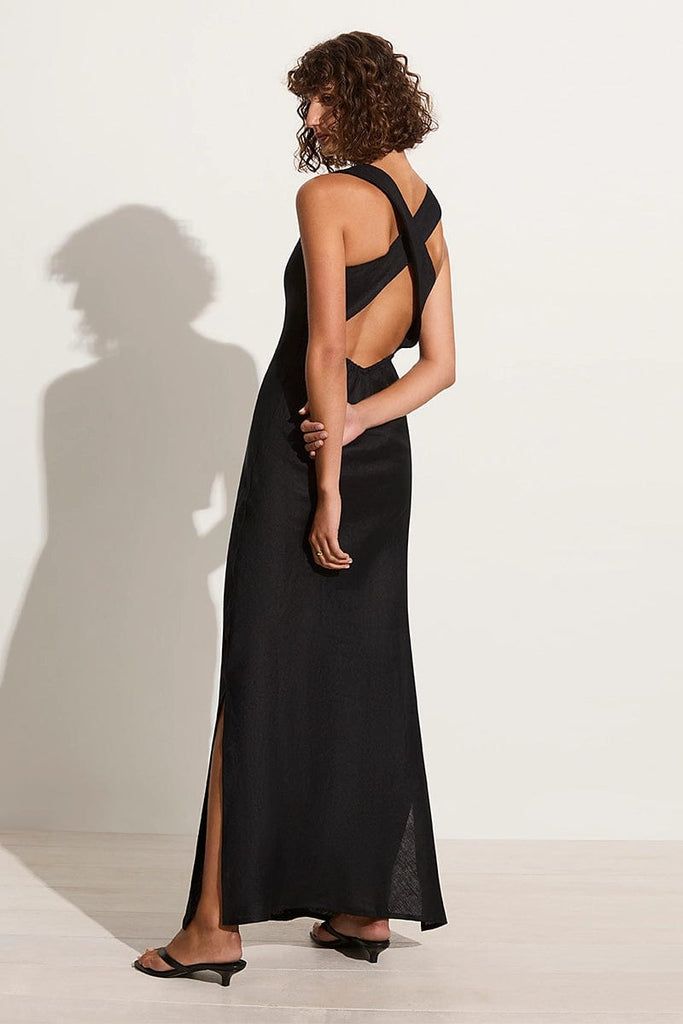 Lobo Maxi Dress Black | Faithfull (AU)