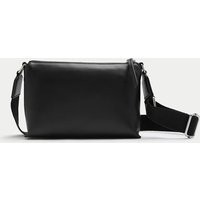 Autograph Leather Cross Body Bag Black | Marks & Spencer (UK)