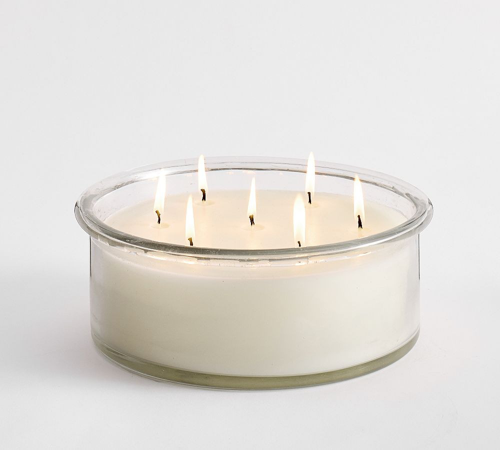 Aiden Candle - Palm Leaf & Eucalyptus | Pottery Barn (US)