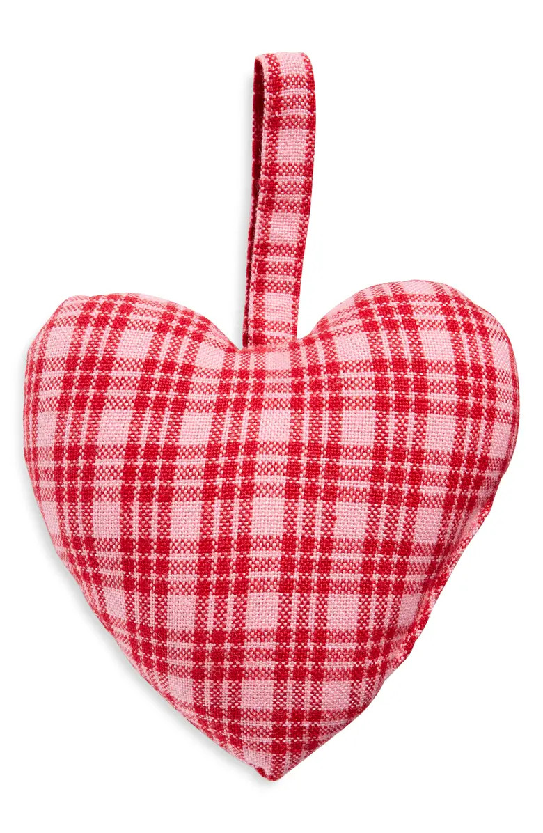 Heather Taylor Home Plaid Heart Ornament | Nordstrom | Nordstrom