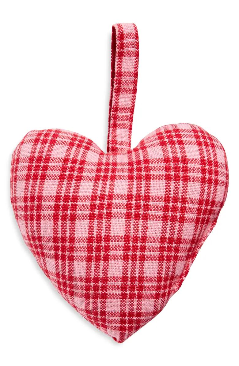 Heather Taylor Home Plaid Heart Ornament | Nordstrom | Nordstrom