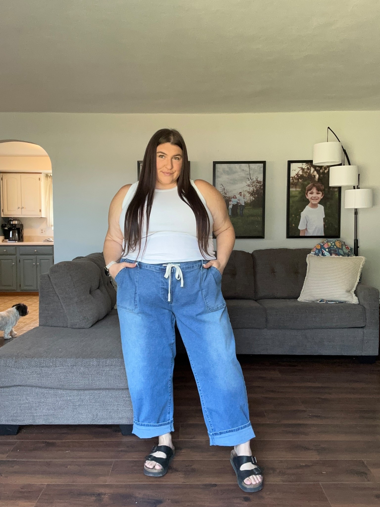 I accidentally sized up twice, that’s why they look so baggy! 

#LTKPlusSize #LTKItBag #LTKStyleTip