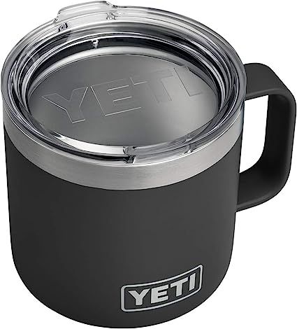 YETI Rambler 14 oz Mug, Stainless Steel, Vacuum Insulated with Standard Lid | Amazon (US)