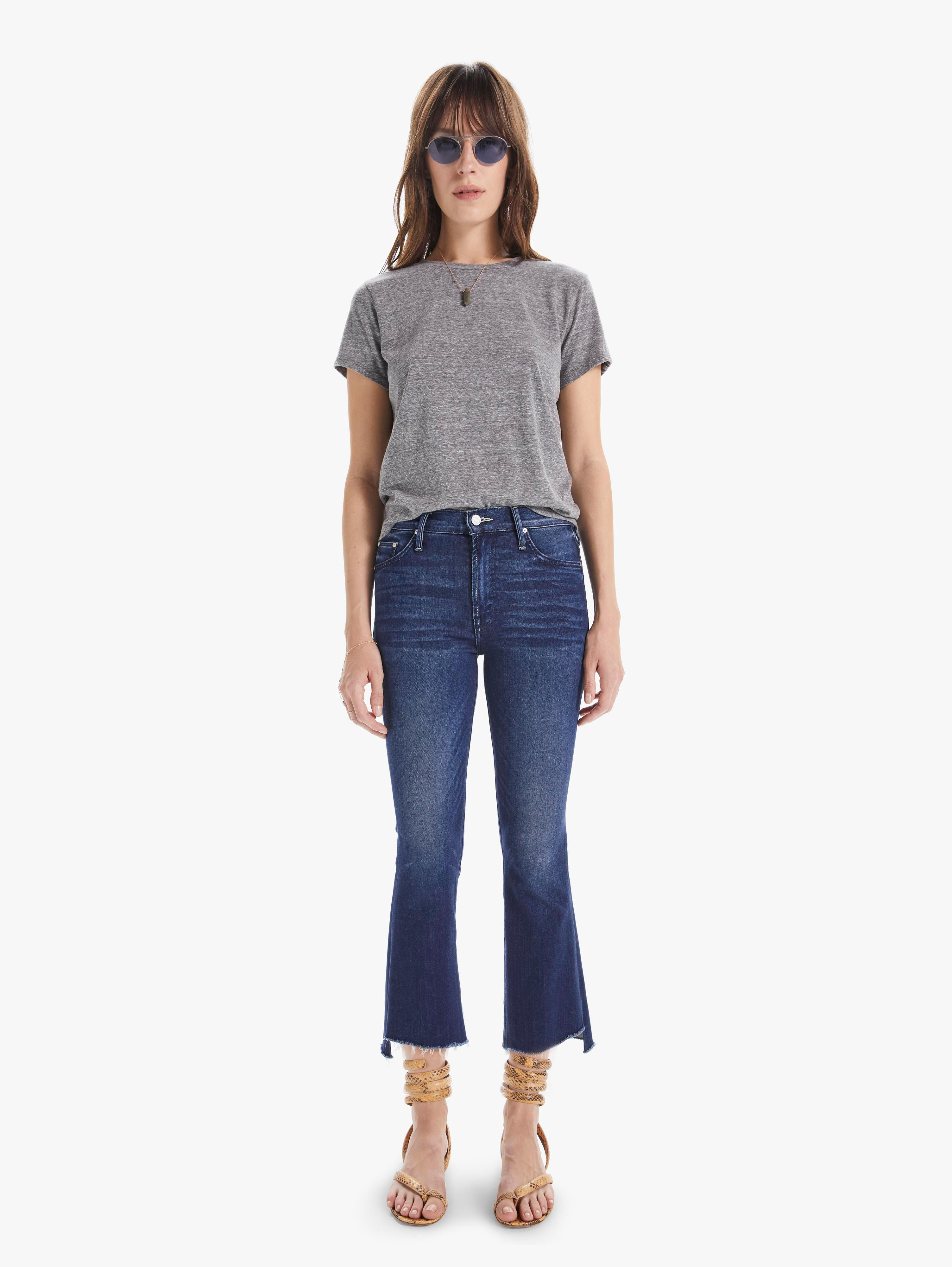 The Insider Crop Step Fray | Mother Denim