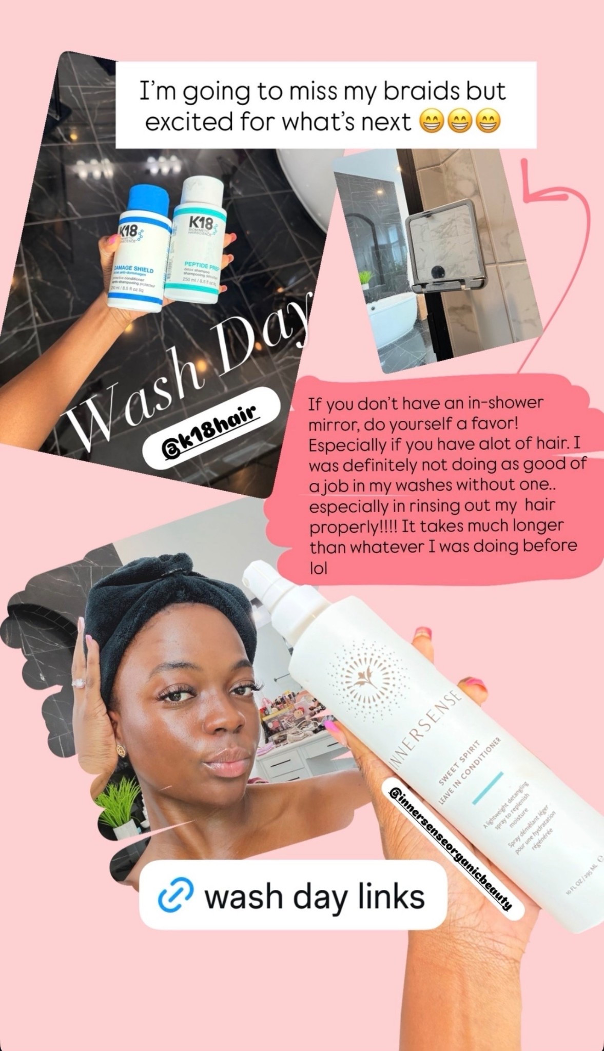 Loving my wash day essentials lately! 🛁 Everything makes my hair feel soft, healthy, and easy to manage—total game changer. 💆🏽‍♀️✨

And this mirror? Honestly, can’t live without it. Perfect size, super clear, makes styling so much easier.

If you’re looking to make wash days easier and more fun, these are definitely must-haves! 💖

#WashDay #HairCareEssentials #MirrorMustHave #SelfCare


#LTKselfcare