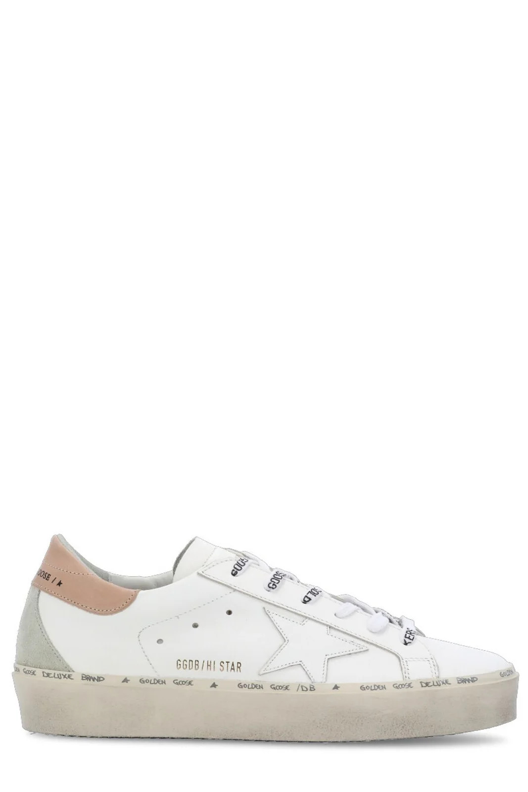 Golden Goose Deluxe Brand Hi Star Low-Top Sneakers | Cettire Global