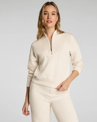 SPANX AirEssentials® Shawl Collar Half Zip | Spanx