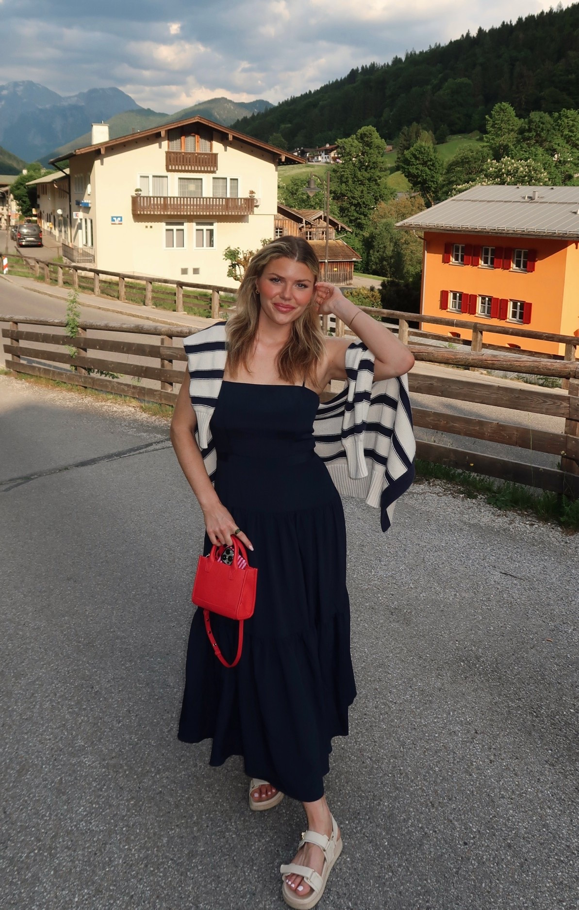 Euro summer fit! dress is unavailable so I linked similar 🤍