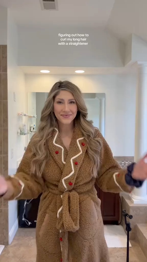 The perfect way to curl your hair with a straightener! 

 #LTKWatchNow #LTKSaleAlert #LTKBeauty