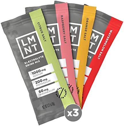 LMNT Electrolyte Drink Mix | Hydration Powder | Keto & Paleo | No Sugar, No Artificial Ingredient... | Amazon (CA)
