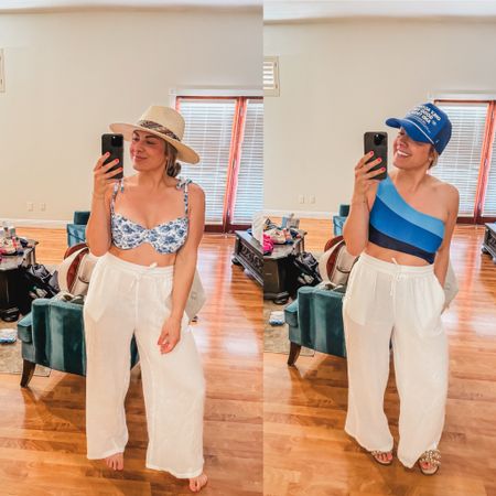 Pool day in Scottsdale! Love this once piece and linen pants for a simple classic casual look!
M in everything 
Tommy John pajamas: nicki25 for 25% off 