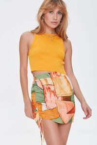 Abstract Geo Print Mini Skirt | Forever 21 (US)
