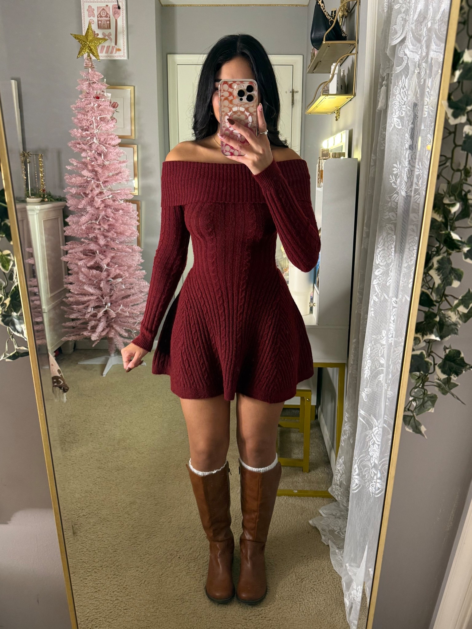 Dress is super comfy and stretchy! I sized down 1 size to xs, fits perfect!

#LTKHoliday #LTKSeasonal #LTKStyleTip