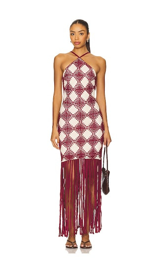 Favorite Dragana Dress in Maroon & Ecru

              
    
        
        
            Favori... | Revolve Clothing (Global)