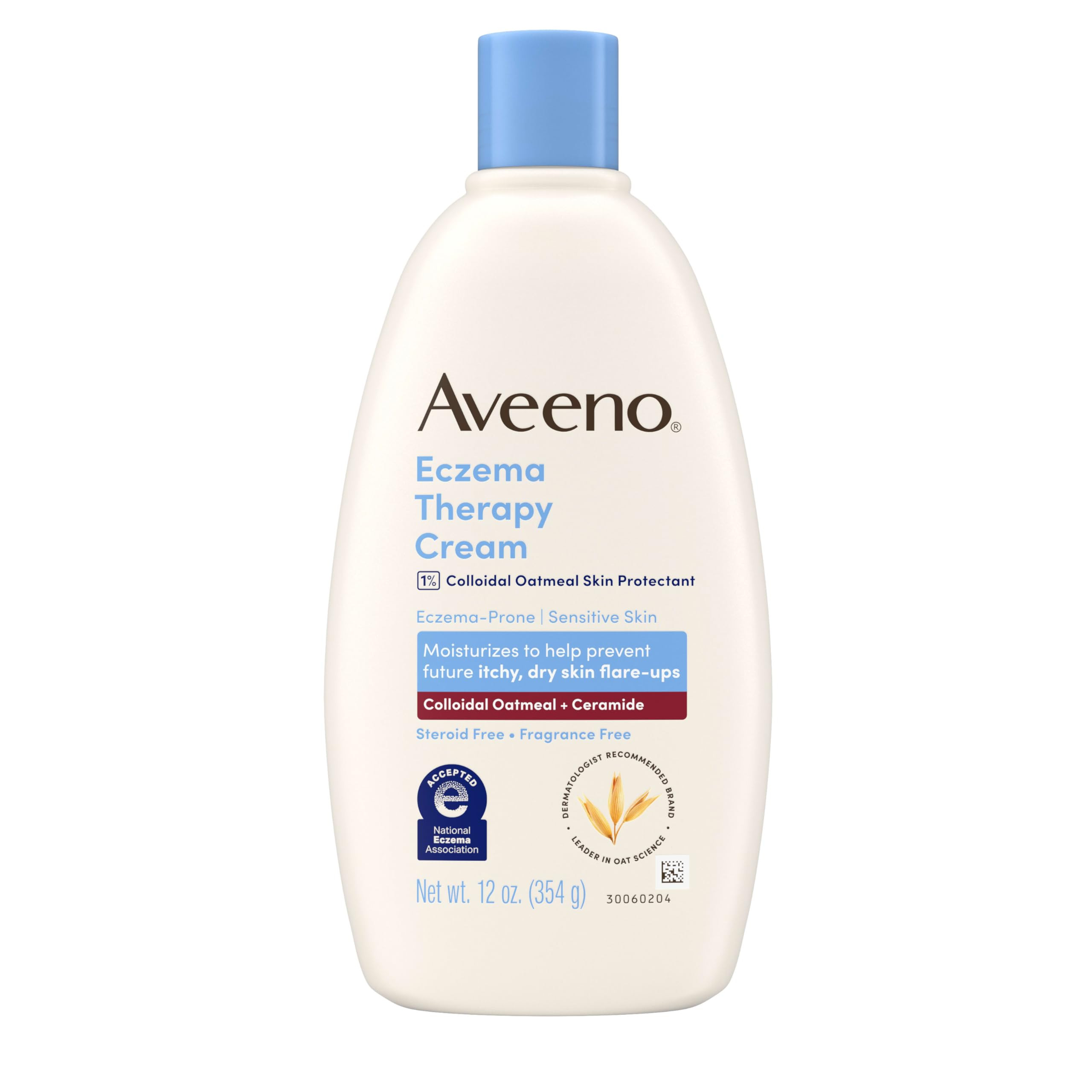 Aveeno Eczema Therapy Daily Moisturizing Body Cream for Sensitive Skin, Soothing Eczema Relief Cr... | Amazon (US)