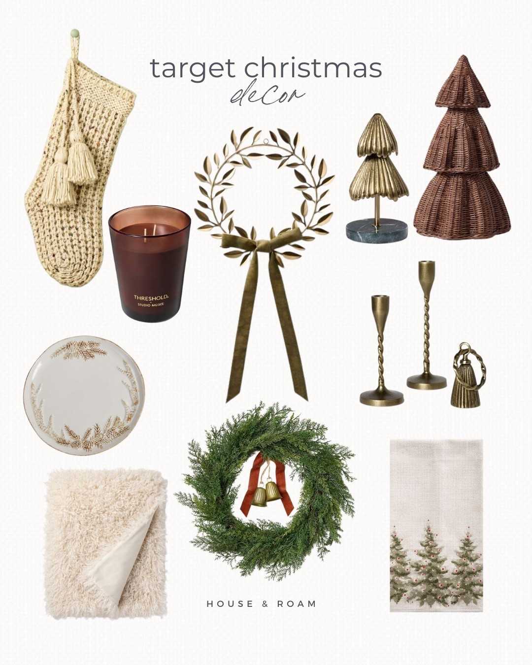 A quick walk-through at Target turned into discovering the prettiest holiday decor finds. Sharing and linking them here! 


#studiomcgee #homedecor #wreath #towel #plates #candle 

#LTKHoliday #LTKGiftGuide #LTKHome