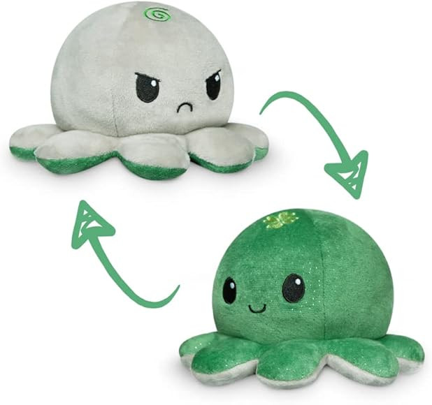TeeTurtle | The Moody Reversible Octopus Plushie | Patented Design | Sensory Fidget Toy for Stres... | Amazon (US)