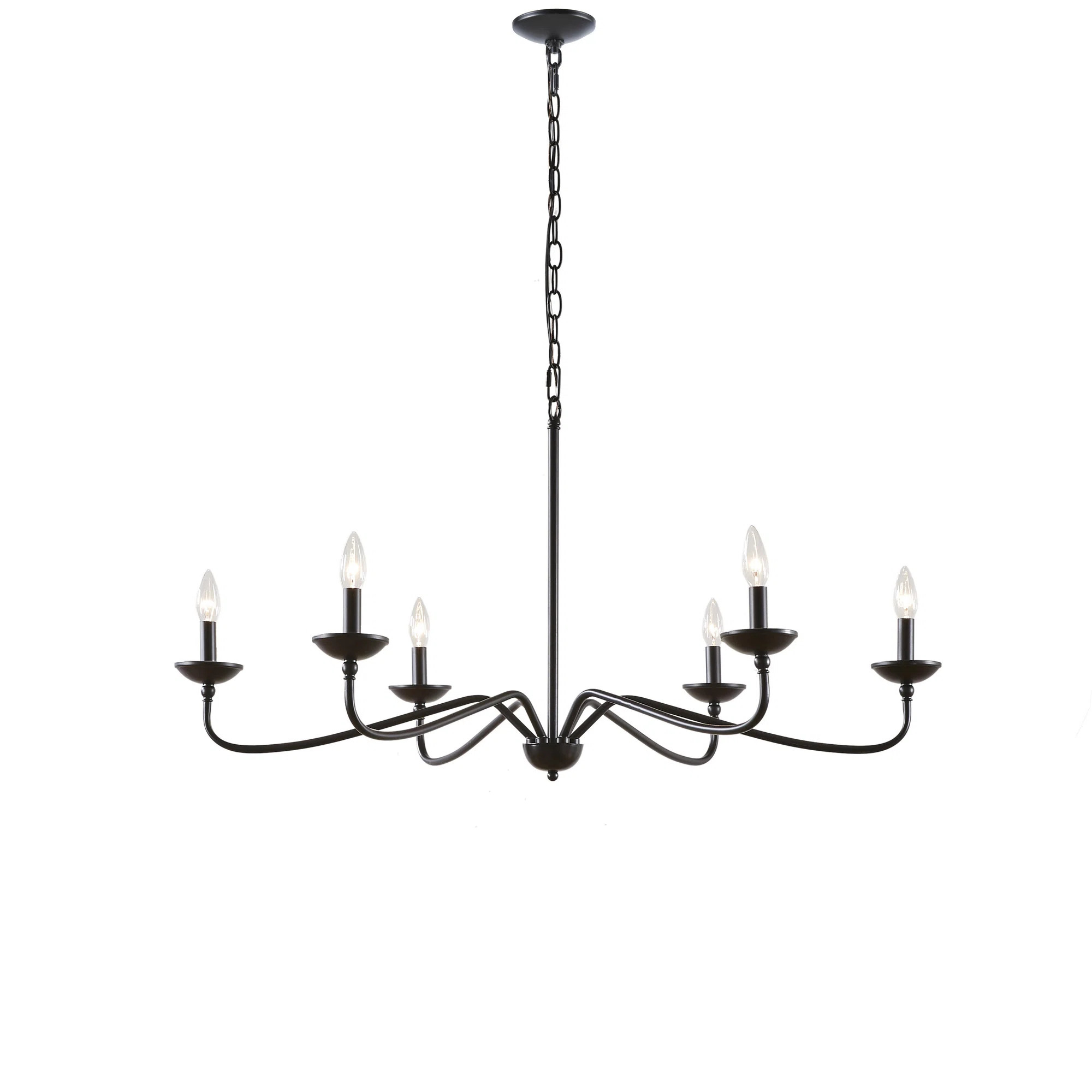 Ralls 6 - Light Candle Style Classic / Traditional Chandelier | Wayfair North America