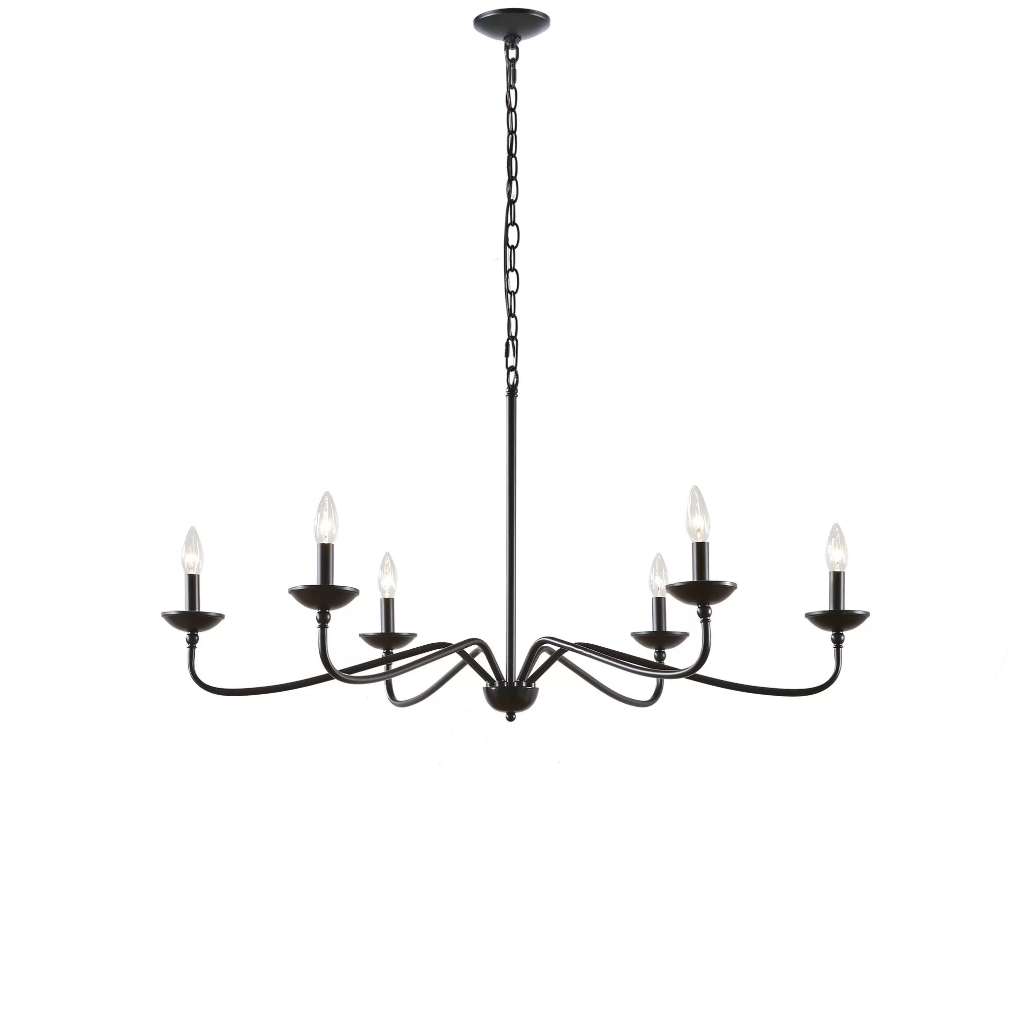 Ralls 6 - Light Candle Style Classic / Traditional Chandelier | Wayfair North America