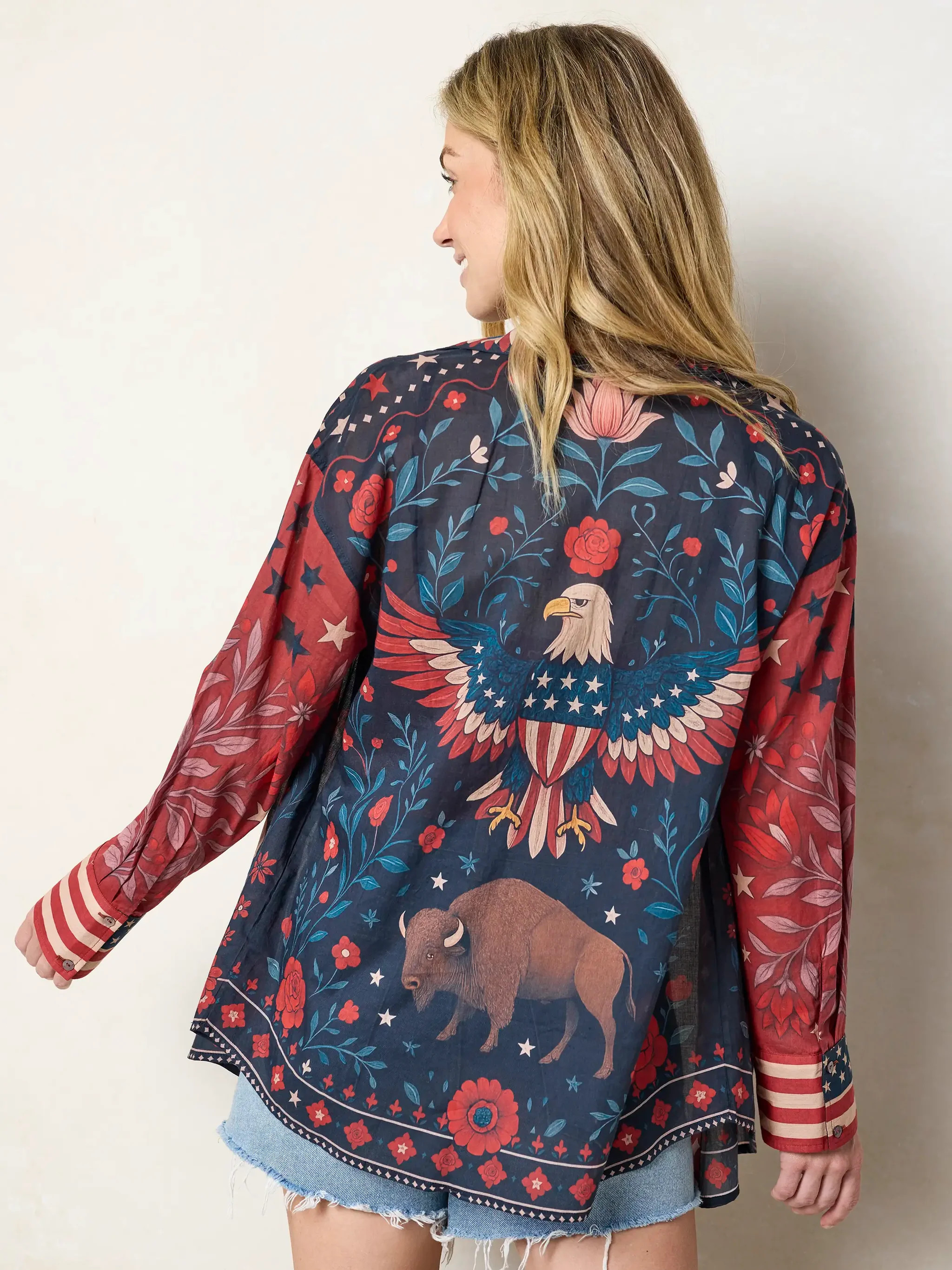 Barcelona Cotton Button Down | Natural Life