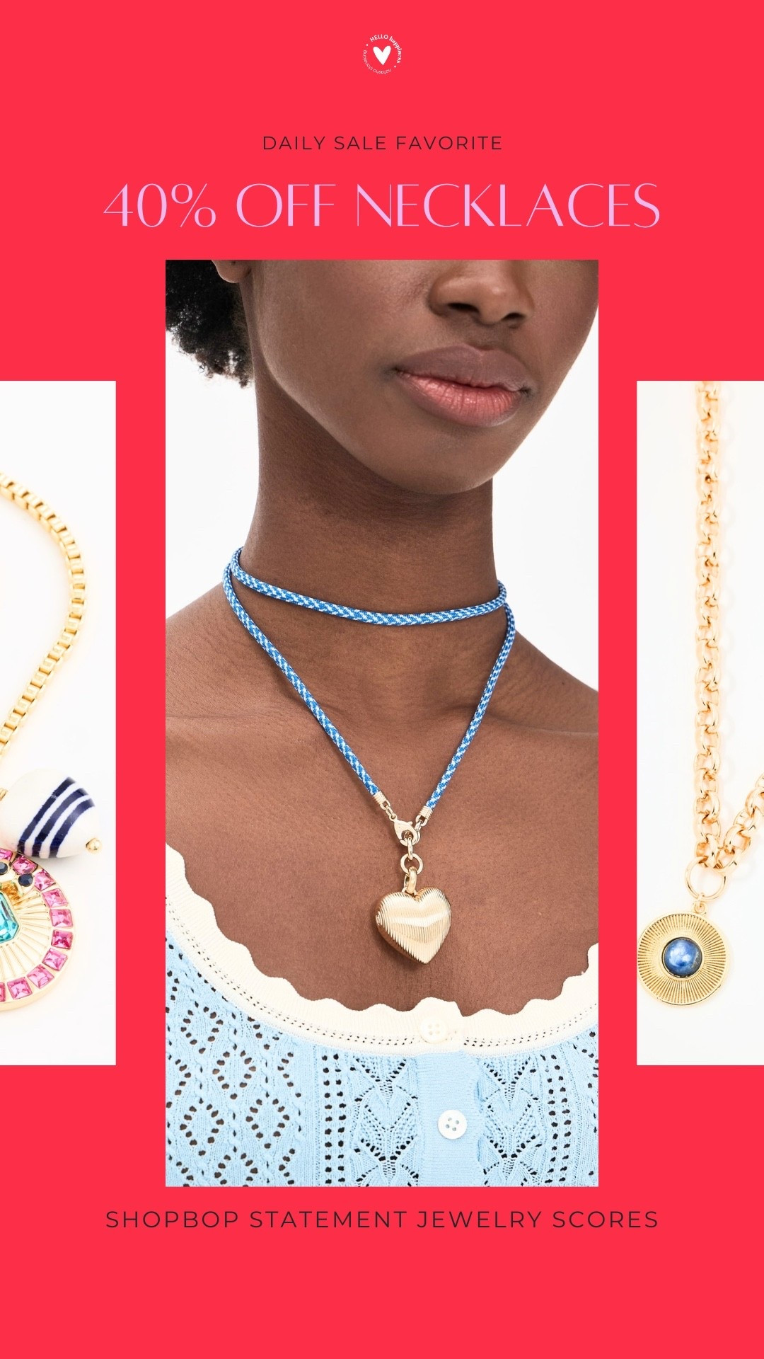 statement jewelry steals ✨ 40% off necklaces

#LTKgrwm #LTKSaleAlert