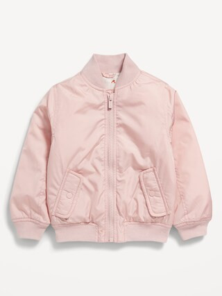 Unisex Water-Resistant Zip-Front Bomber Jacket for Toddler | Old Navy (US)