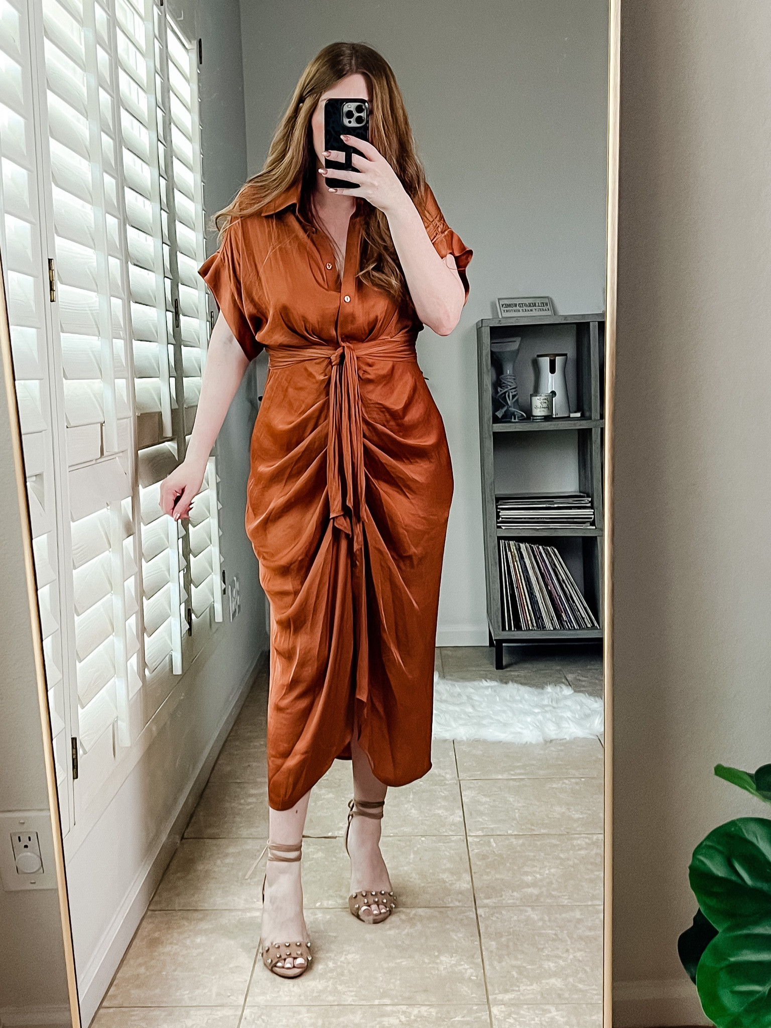 Revolve dress wearing size 8. Fall wedding guest dress. Fall dress. 

#LTKunder100 #LTKwedding #LTKSeasonal