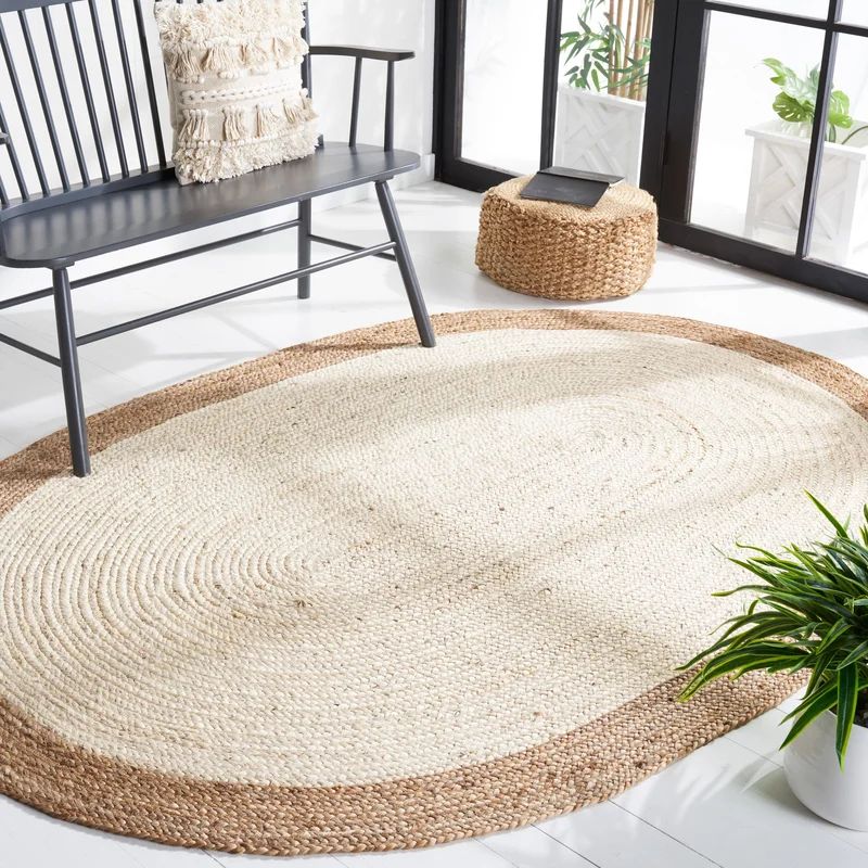 Whittlesey Flatweave Jute/Sisal Area Rug in Ivory/Natural | Wayfair North America