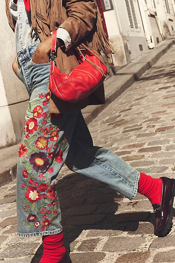 We The Free Willow Floral Embroidered Jeans | Free People (Global - UK&FR Excluded)