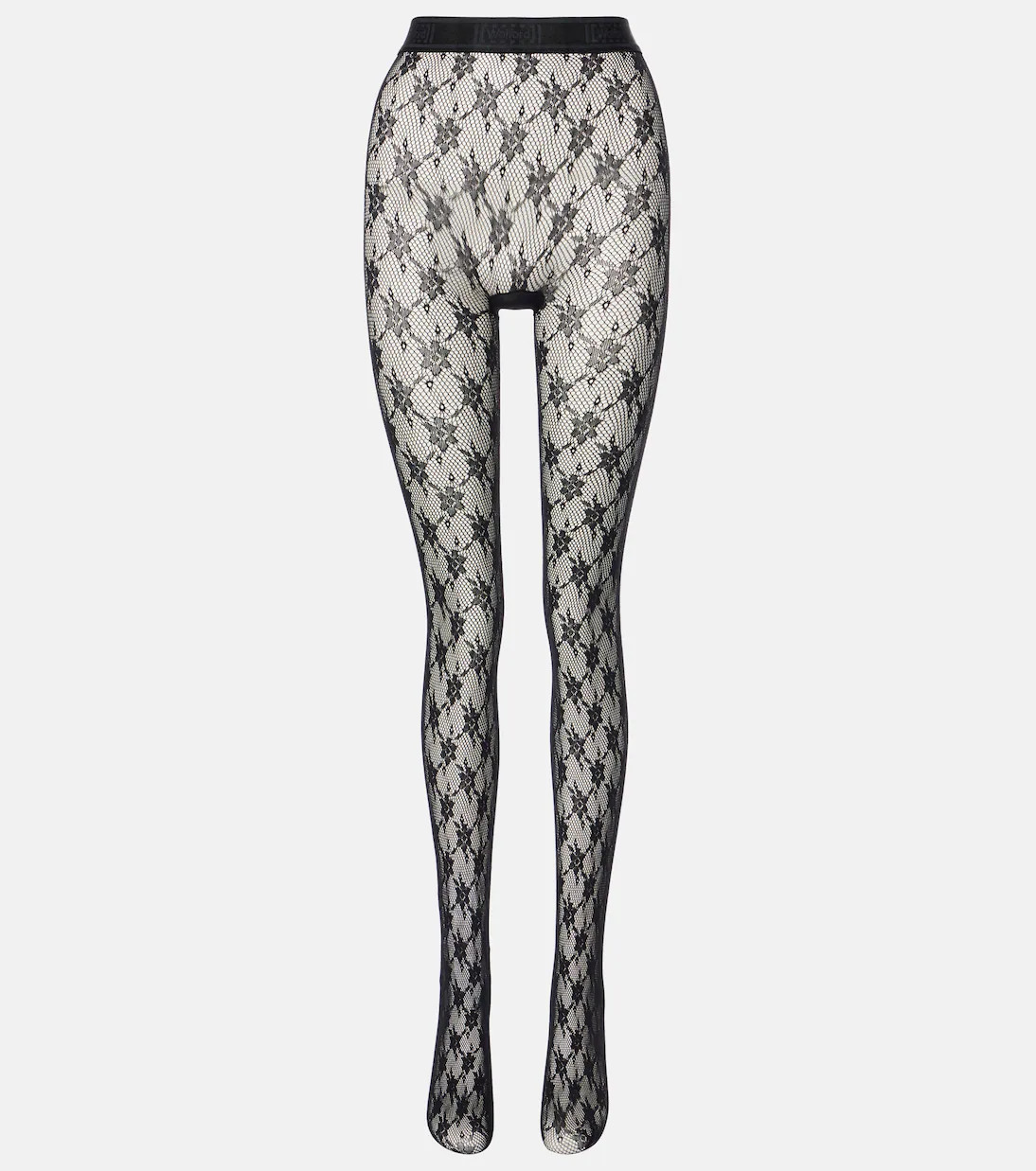 Rose floral tights | Mytheresa (INTL)