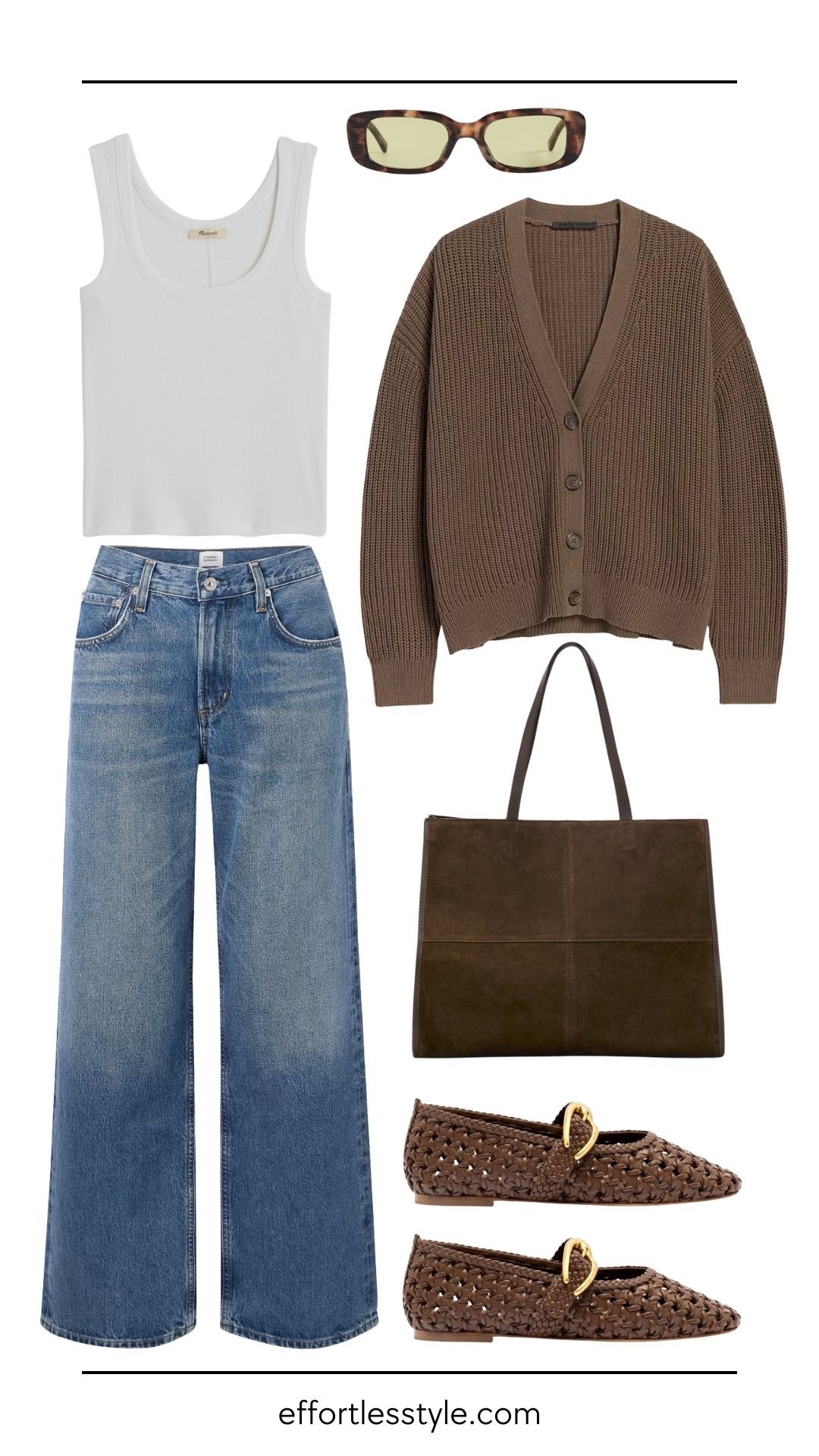 An oversized cardigan layered over a tank and relaxed denim is the kind of effortless combo that works whether you’re traveling for fall break or enjoying a laid-back day at home. The cardigan adds cozy versatility—wear it when temps dip or simply toss it over your shoulders if it’s still warm—while the woven flats and layered accessories keep the look stylish without sacrificing comfort.

#LTKStyleTip #LTKBeauty #LTKSeasonal