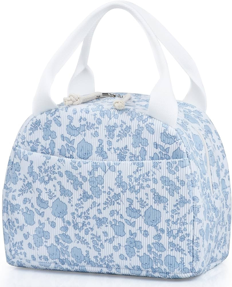 Lunch Bag - Insulated Lunch Box for Women, Reusable Large Capacity Cooler Bag for Adult, Small Le... | Amazon (US)