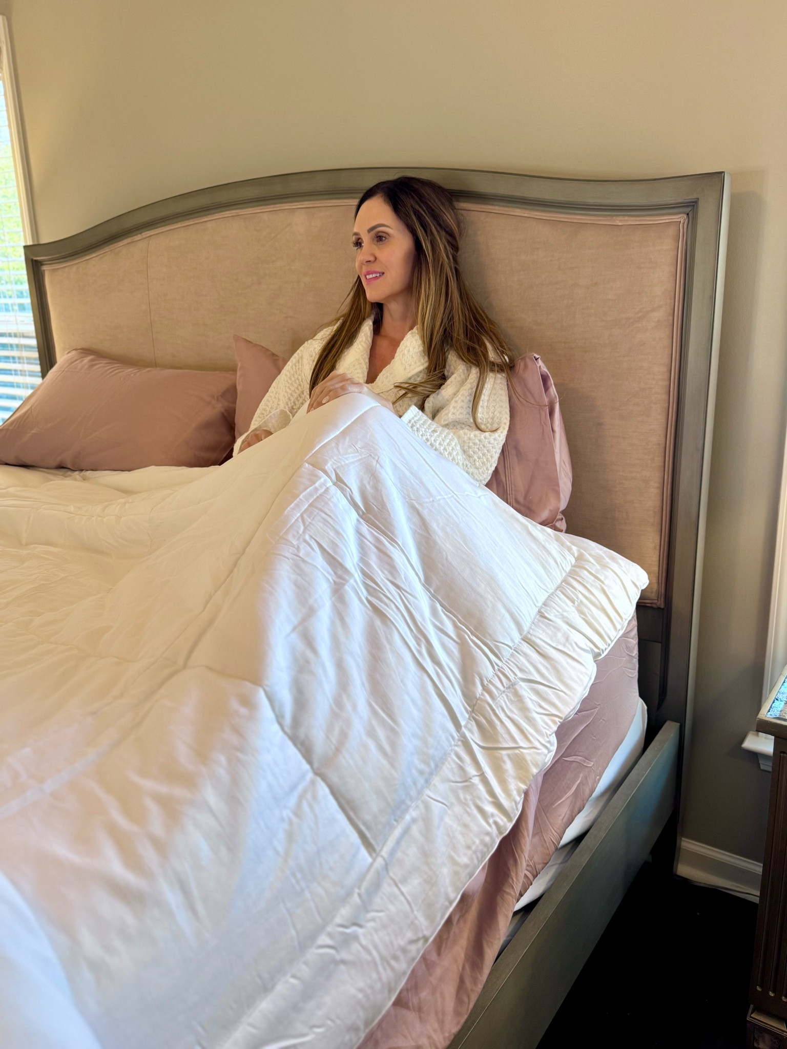 Enhance your sleeping routine with these self cooling sheets and comforter. 

#LTKHome #LTKFindsUnder100 #LTKGiftGuide