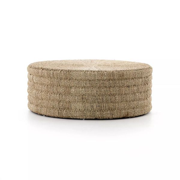 Pascal Light Natural Drum Coffee Table | Scout & Nimble