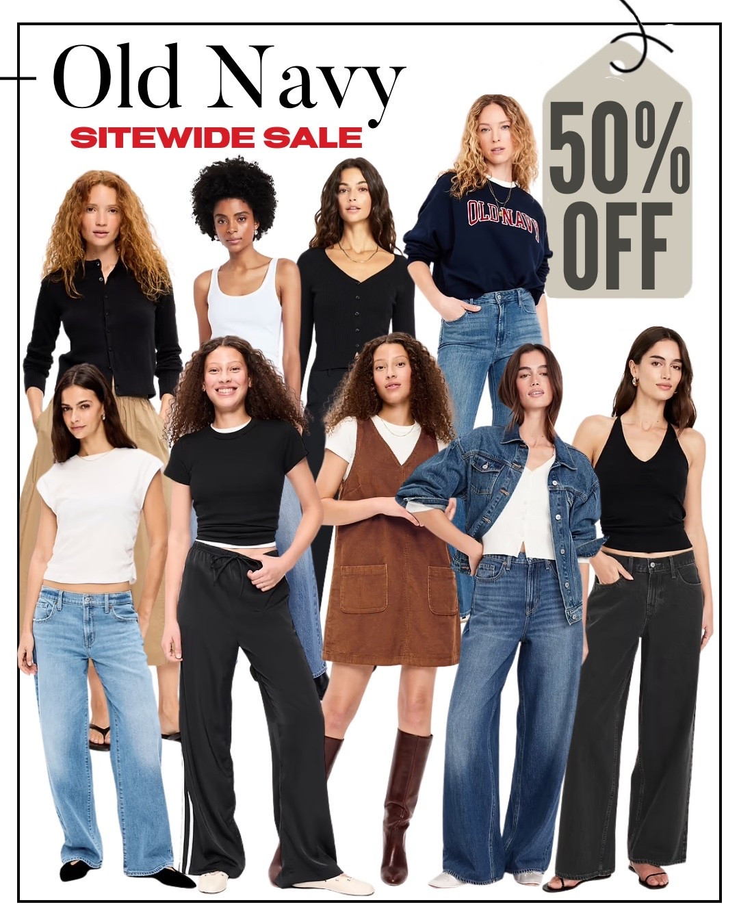 Shop Old Navy 50% OFF SITEWIDE!

Comment SHOP below to receive a DM with the link to this post on my LTK ⬇ https://liketk.it/6jvse