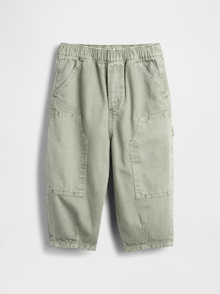Baby & Toddler Pull-On Barrel Carpenter Jeans | Gap (US)