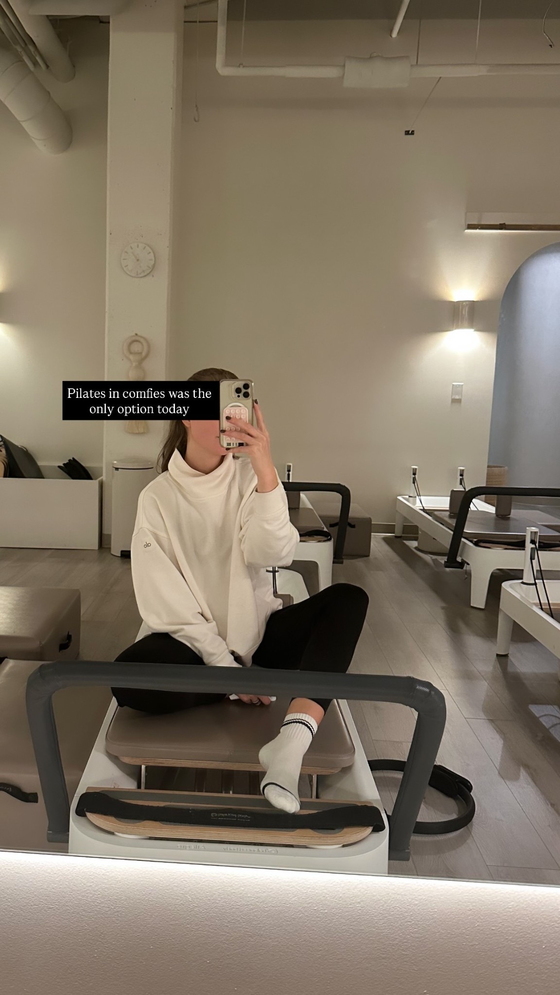 Pilates in comfies was the 
only option today #Alo #Vuori 

#LTKdayinmylife #LTKGiftGuide #LTKCyberWeek