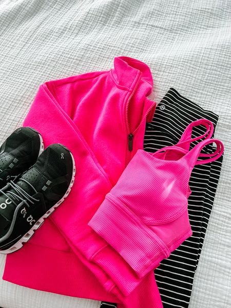 Sports bra and sneakers are in stock… linked similar pullover and leggings! 

#LTKworkwear #LTKfit #LTKFind
