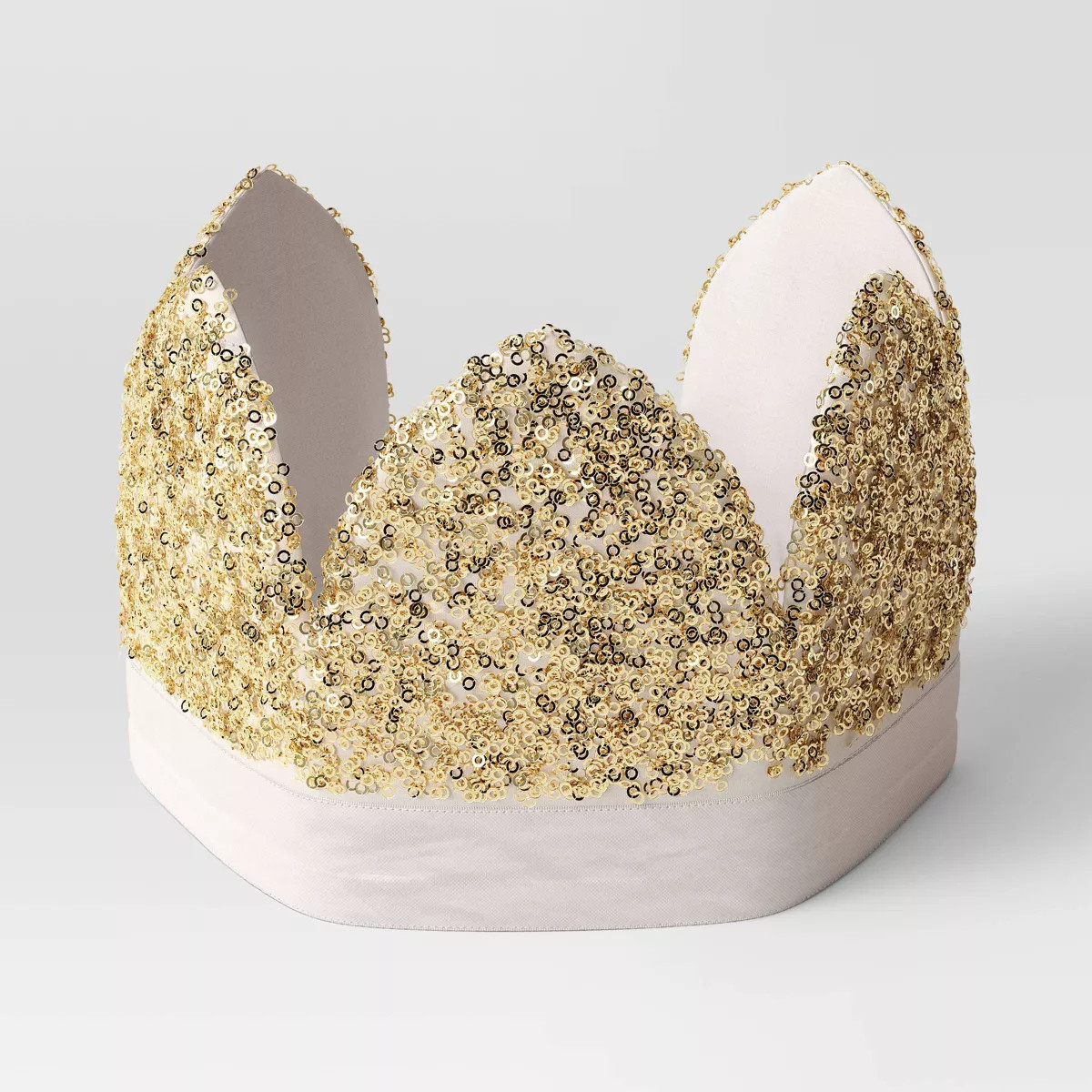 Kids' Crown Costume Headwear - Hyde and EEK! Boutique™ Gold/Ivory | Target