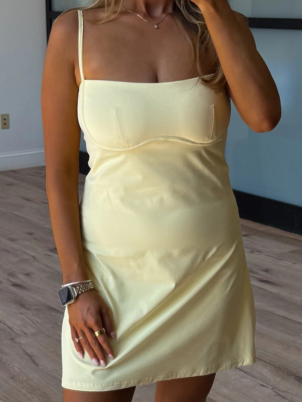 Sweetheart Active Dress | Lemon | Shop Talulah