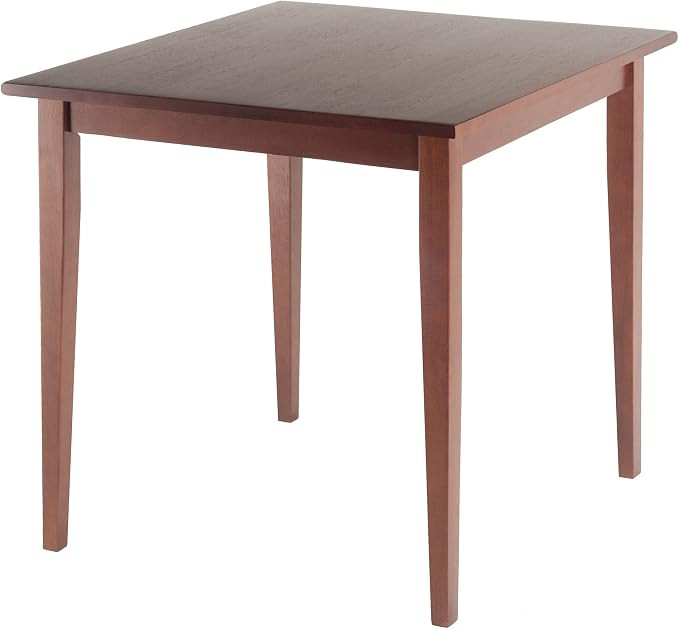 Winsome Groveland Wooden Square Dining Table, 29" in Walnut, Practical & Elegant Table for Eating... | Amazon (US)