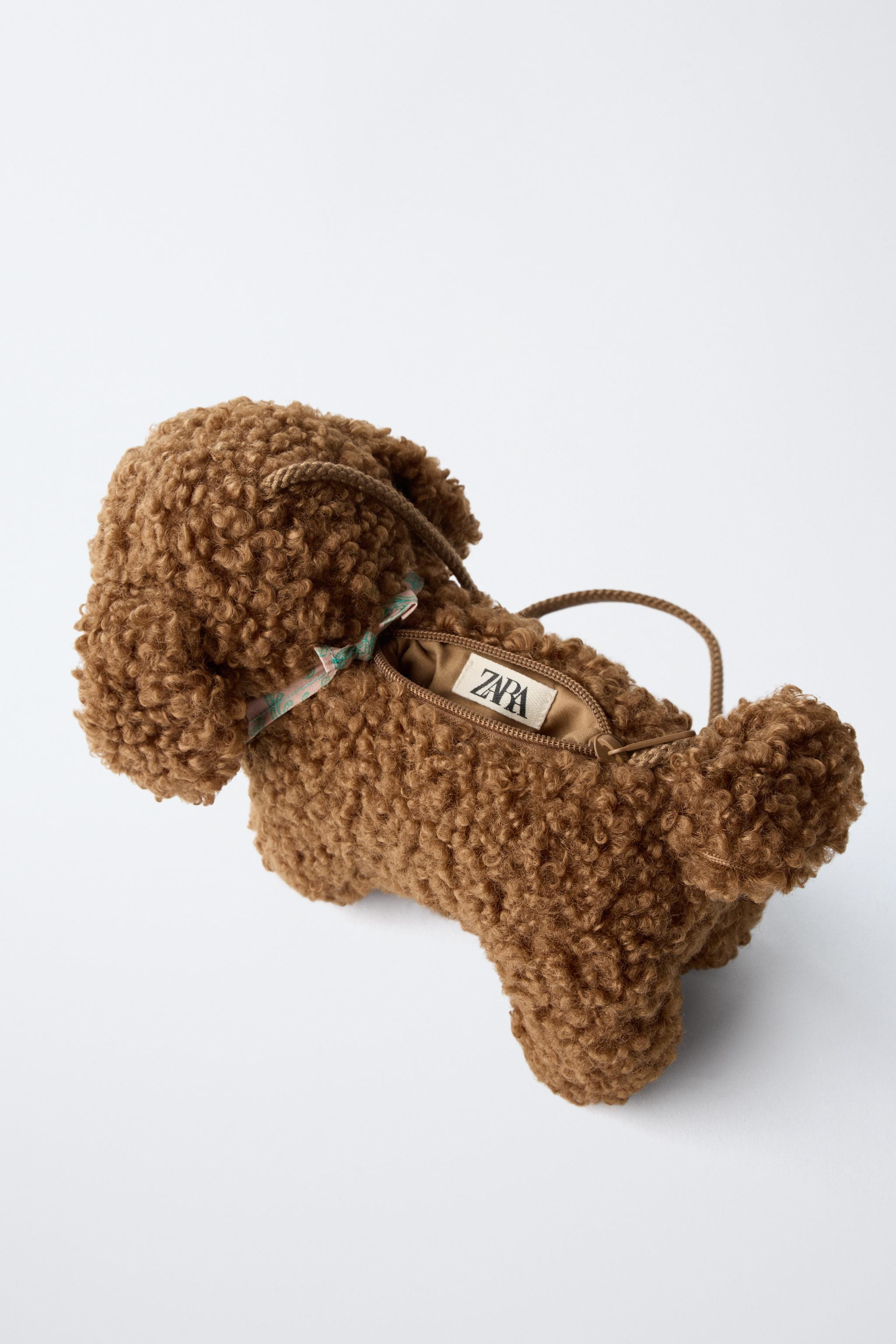 FLEECE PUPPY BAG | Zara US