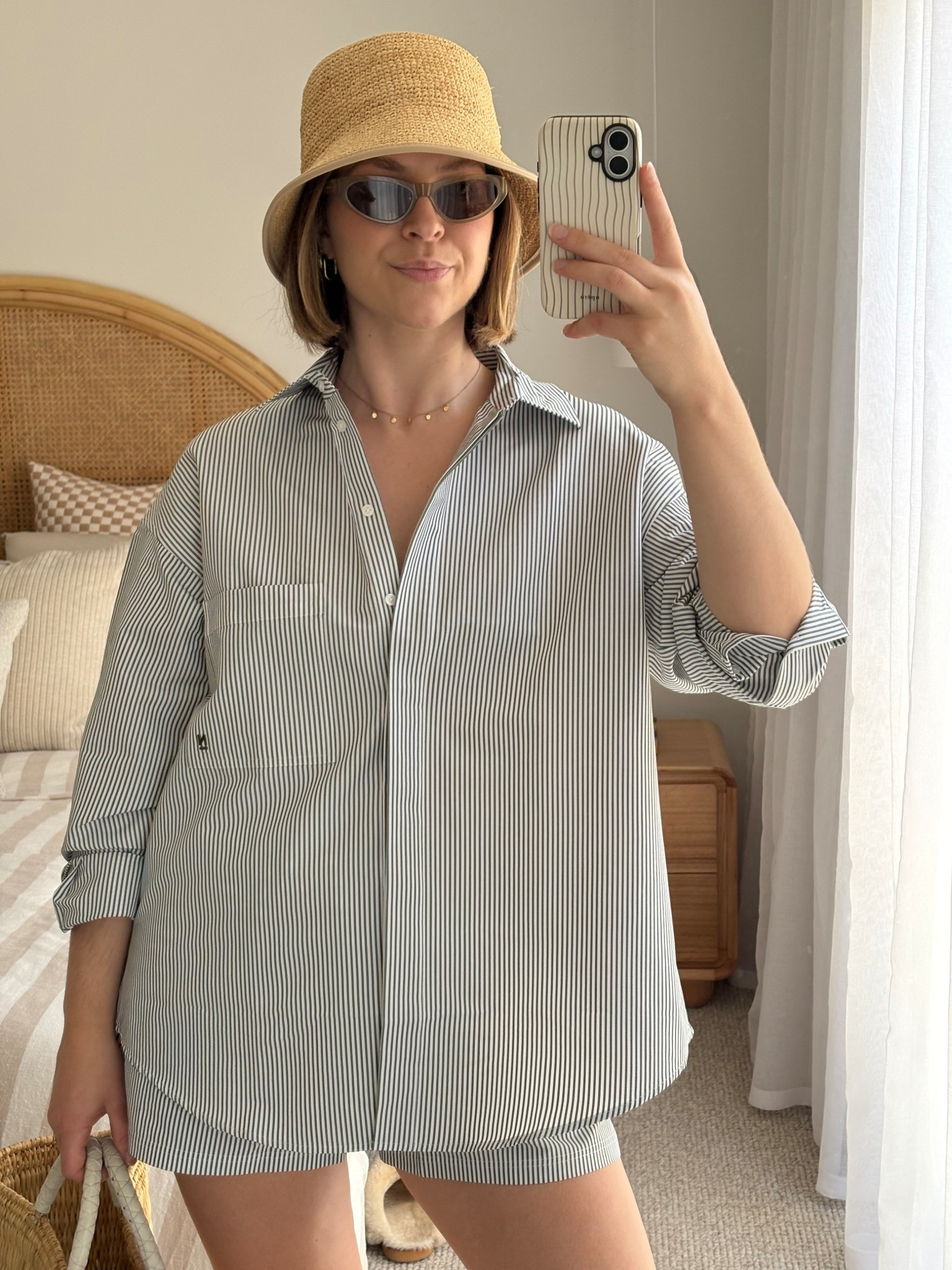 Enroute to the beach with this crease free set!! Love that I wont look all dishevelled afterward! 

I’m wearing a size S/M shirt and a S shorts.
 

#LTKsummer #LTKaustralia