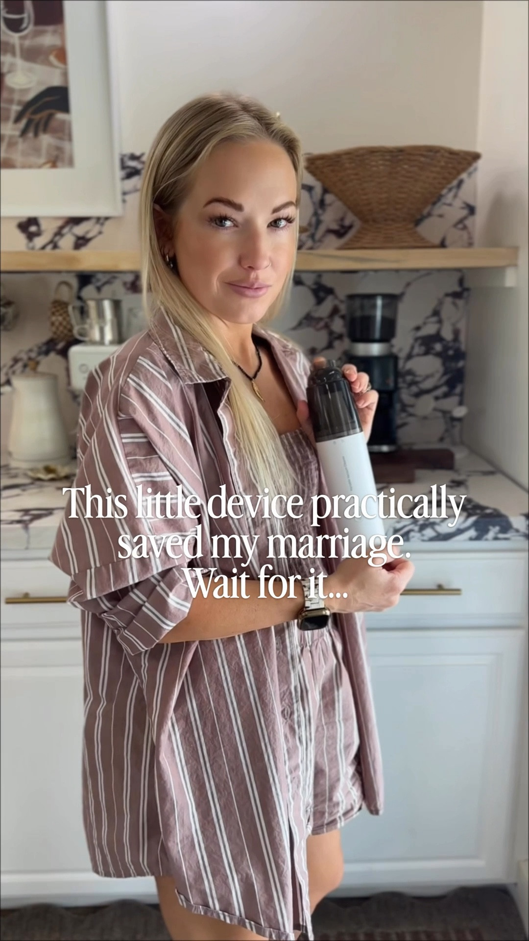 Follow for more random little things that just make life easier

okay but this tiny vacuum?? I got it for my coffee bar thinking it would be one of those things I use once and forget about… and now I use it every single day 😂 it’s weirdly satisfying and my counters are finally not covered in coffee grounds 24/7

#coffeebar #amazonfind #homehacks #kitchenfinds #cleaningtips

#LTKHome #LTKmorningroutine #LTKmomlife