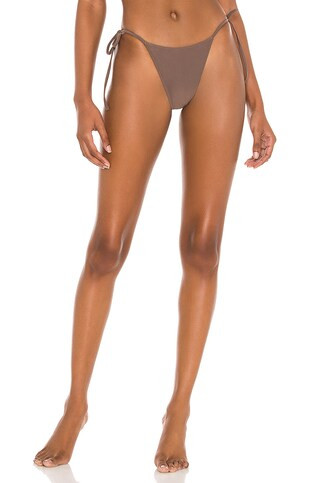 Tropic of C Praia Bikini Bottom in Driftwood from Revolve.com | Revolve Clothing (Global)