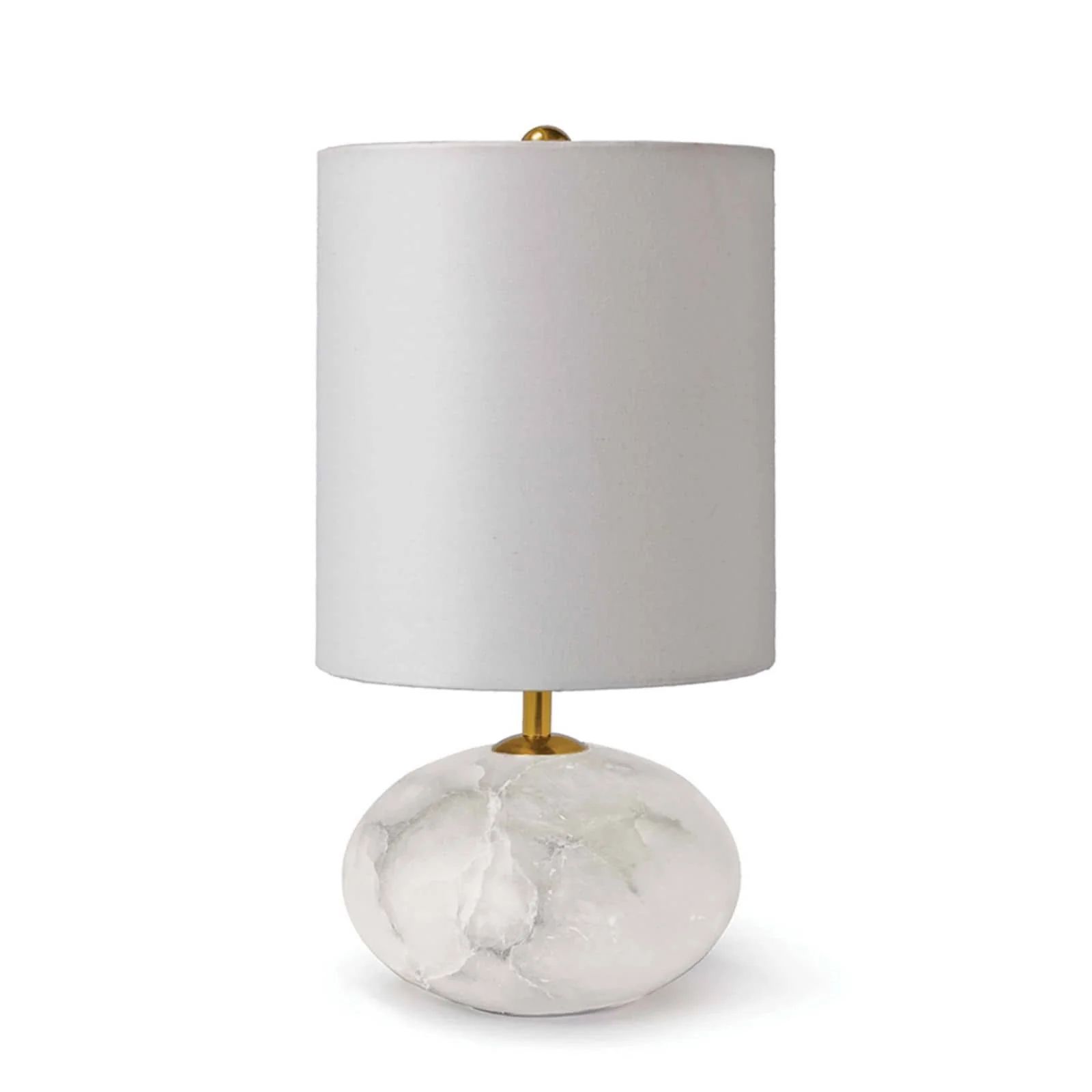Alabaster Mini Orb Lamp | House of Blum